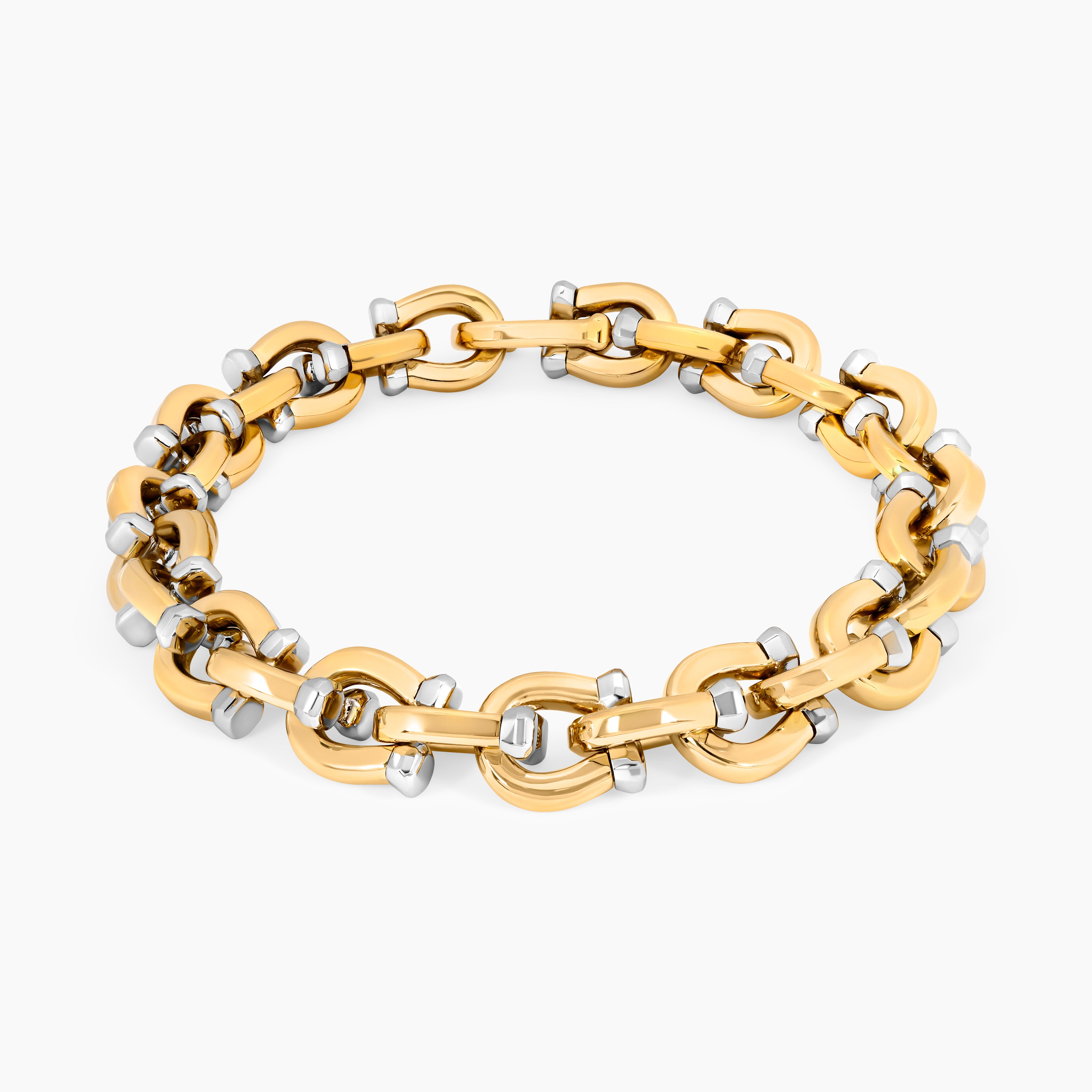 【つけっぱなし可能！】K18Gold Horse Shoe Bracelet 18K Gold Horseshoe Bracelet - Horseshoe – 18K gold plated